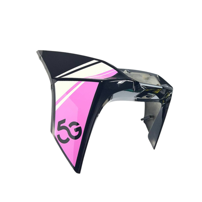 CARETA FRONTAL BERA BWS 5G NEGRO CON ROSADO