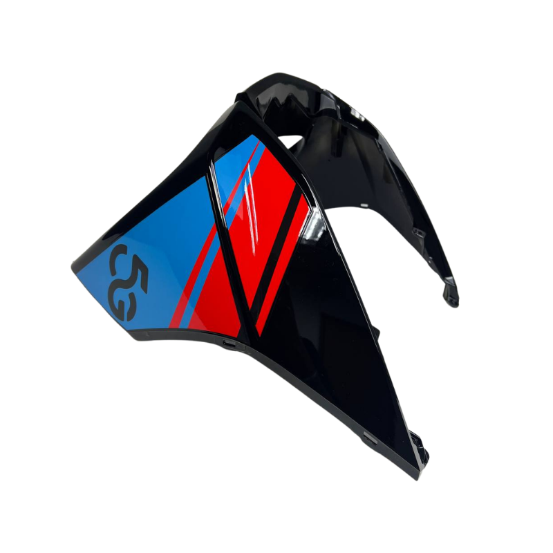 CARETA FRONTAL BERA BWS 5G NEGRO CON AZUL