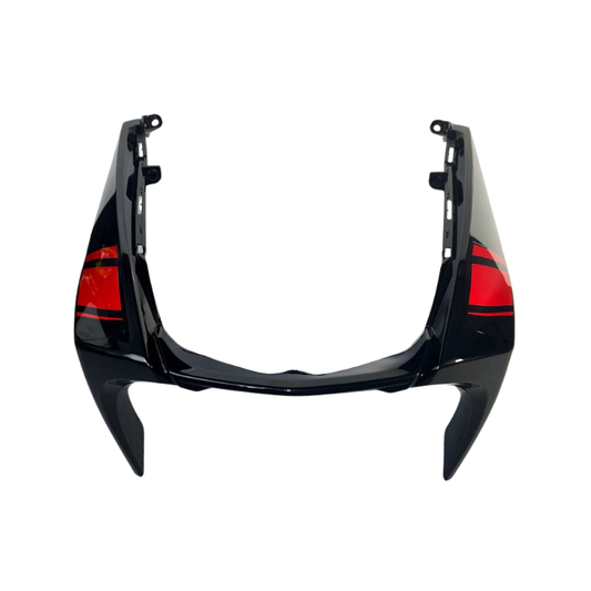 CARETA FRONTAL BERA BWS 5G NEGRO CON ROJO