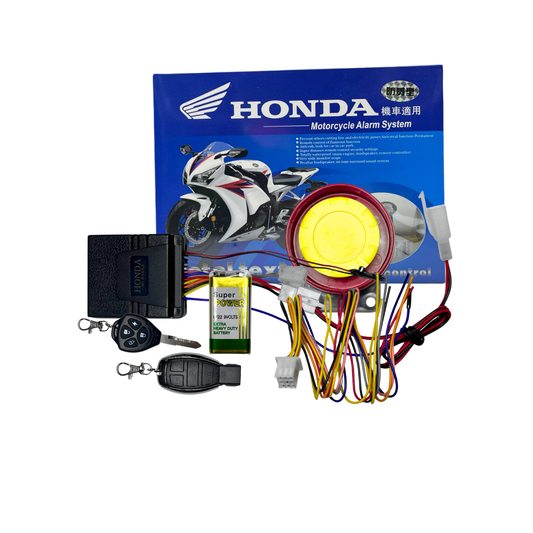 ALARMA CON CORTA CORRIENTE HONDA - INSTALACION GRATIS