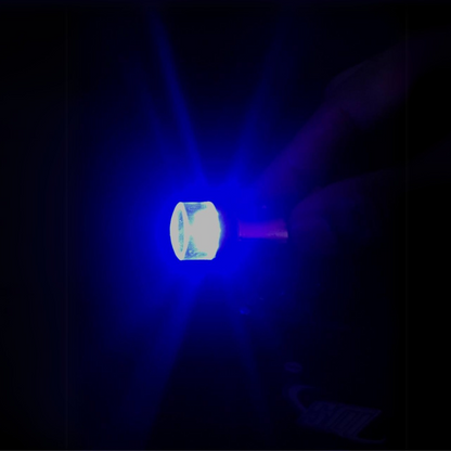 BOMBILLO STOP ESTROBO AZUL PLASTICO LED