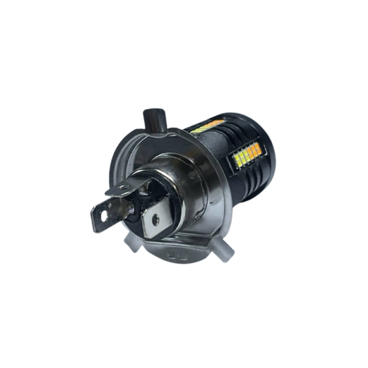 BOMBILLO FARO H4 5 CARAS CON LUPA