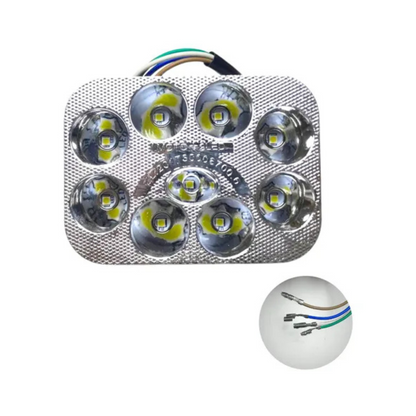 BOMBILLO FARO 9 LED CUADRADO