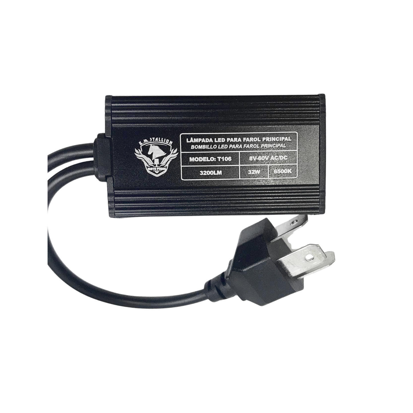 BOMBILLO FARO 6 LED H4 CON BALASTO STALLION