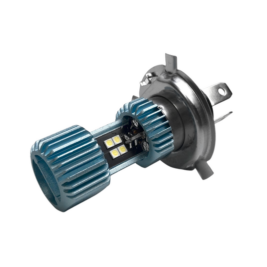 BOMBILLO FARO H4 STALLION 3 CARAS 12 LED