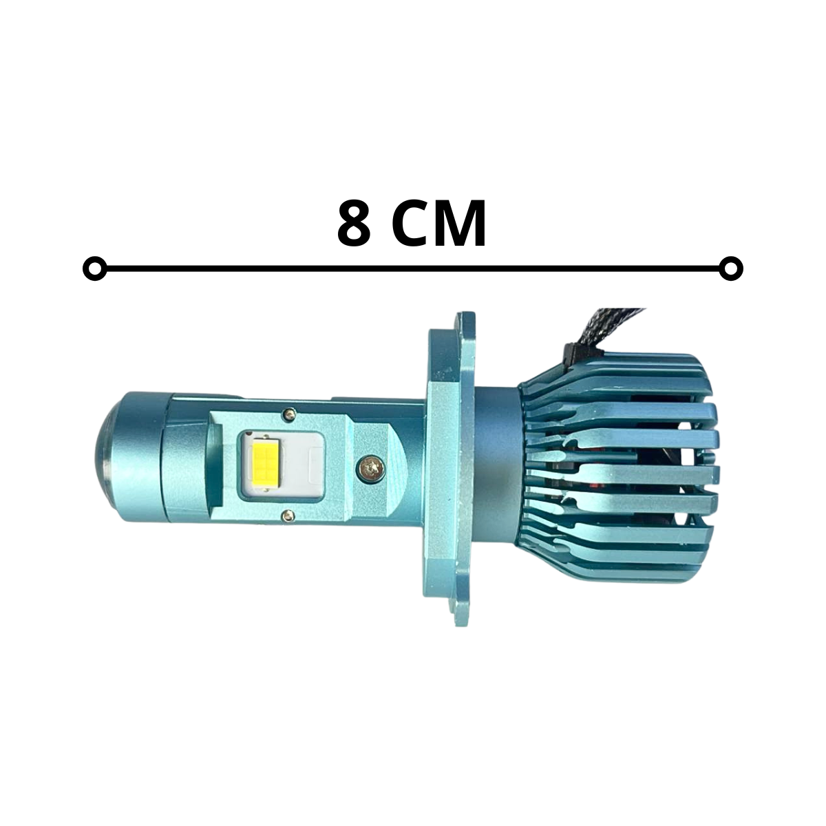 BOMBILLO FARO H4 TIPO LUPA VENTILADORA ST-SM03-H4 STALLION