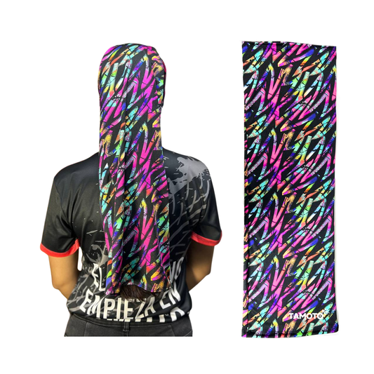 BANDANA TUBULAR ESTAMPADA 80CM PARA DAMA