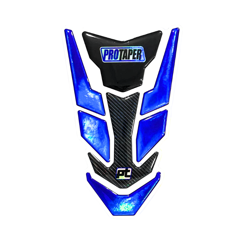 CALCOMANIA DE RESINA DECORATIVO TANQUE AZUL
