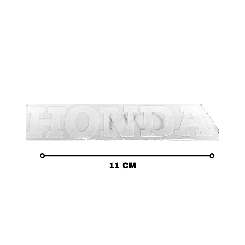 CALCOMANIA HONDA BLANCA UND