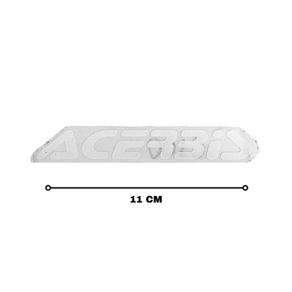 CALCOMANIA ACERBIS BLANCA UND