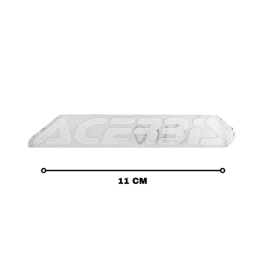 CALCOMANIA ACERBIS BLANCA UND