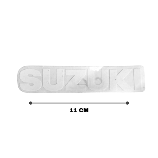 CALCOMANIA SUZUKI BLANCO UND