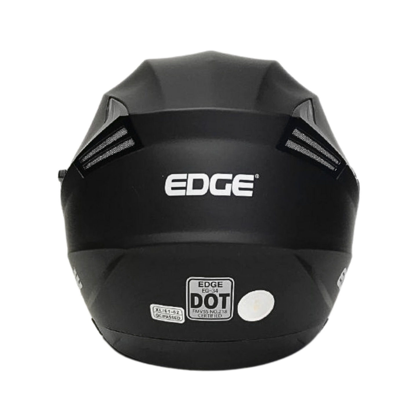 CASCO EDGE SEMI INTEGRAL JAGUAR NEGRO MATE