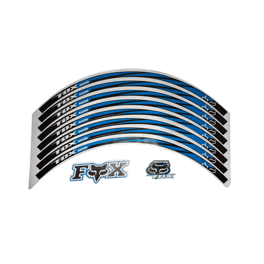 CINTA PARA RIN FOX AZUL REFLECTIVO