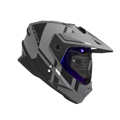 CASCO HRO MX330 GRIS TALLA L