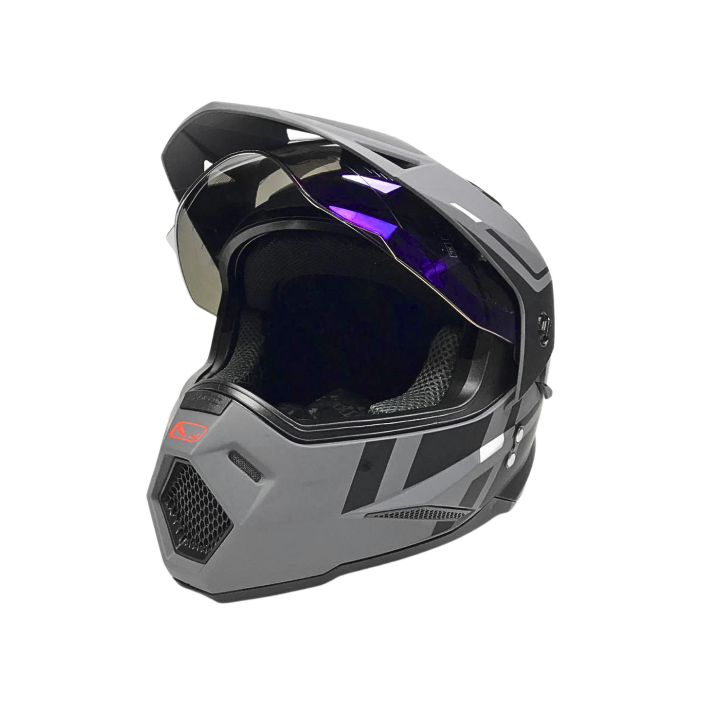 CASCO HRO MX330 GRIS TALLA L