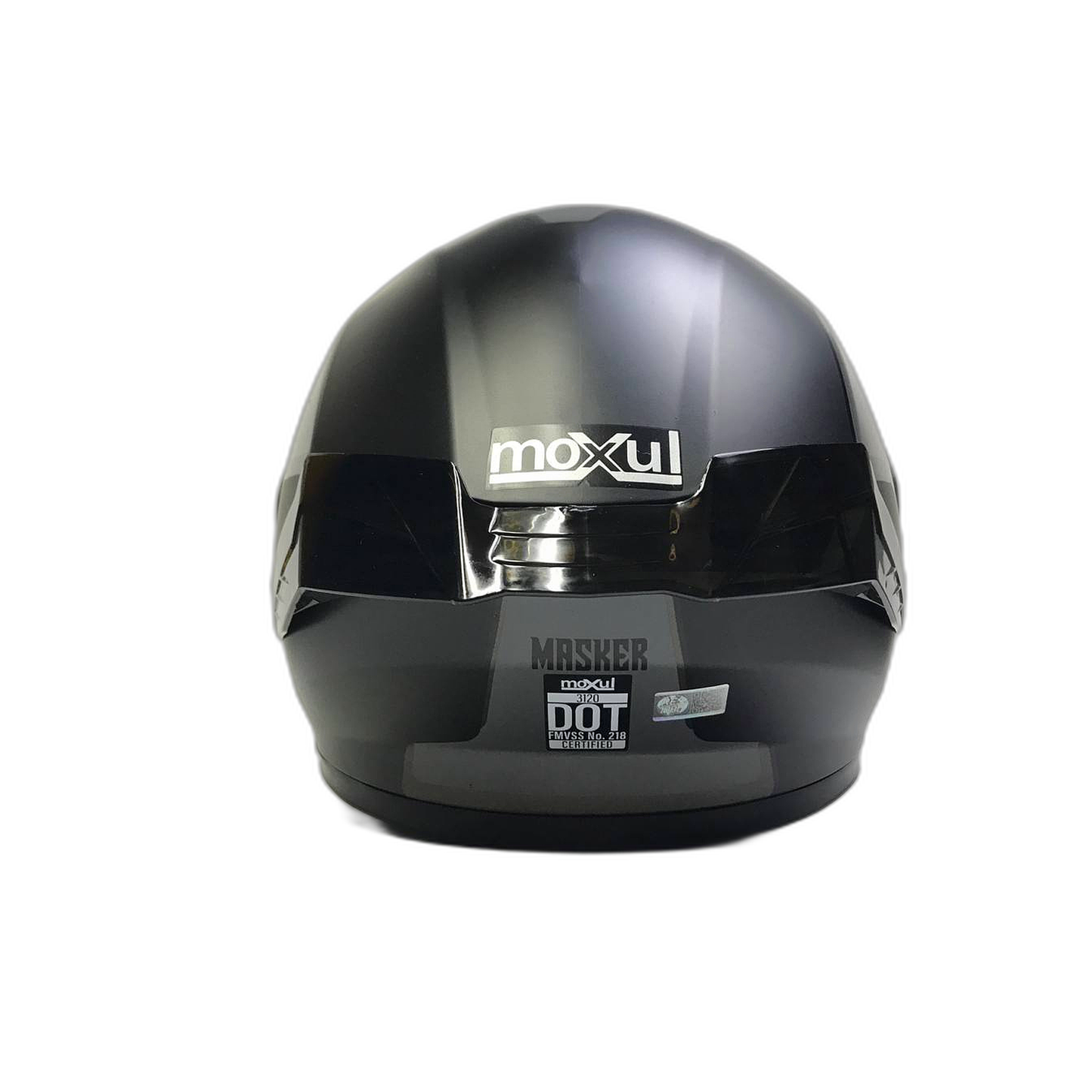 CASCO MODULAR MOXUL MASKER NEGRO CON GRIS