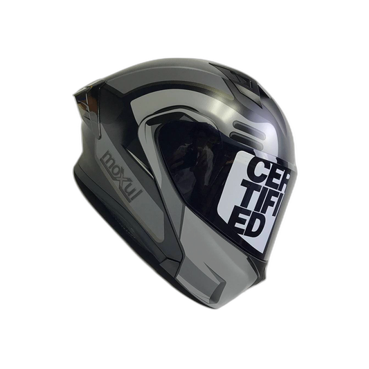 CASCO MODULAR MOXUL MASKER NEGRO CON GRIS
