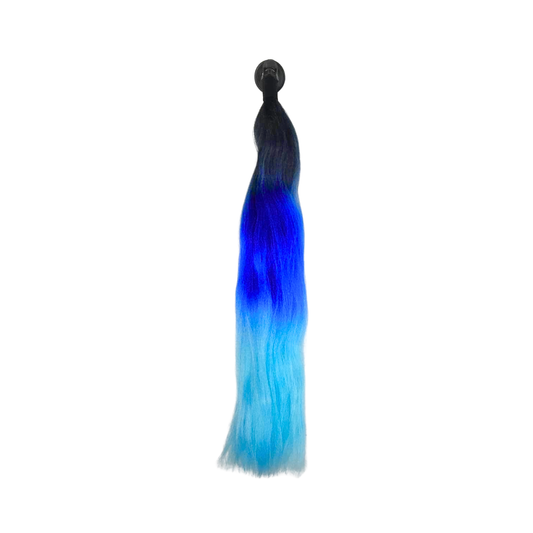COLAS PARA CASCO DE COLOR AZUL DEGRADADO
