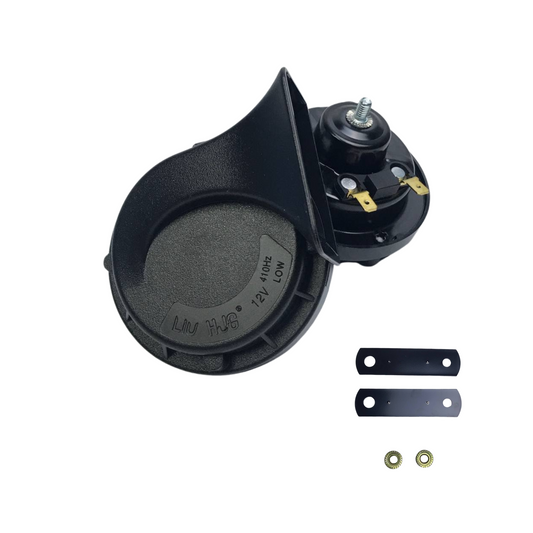 CORNETA CARACOL NEGRA UNIDAD PARA MOTO