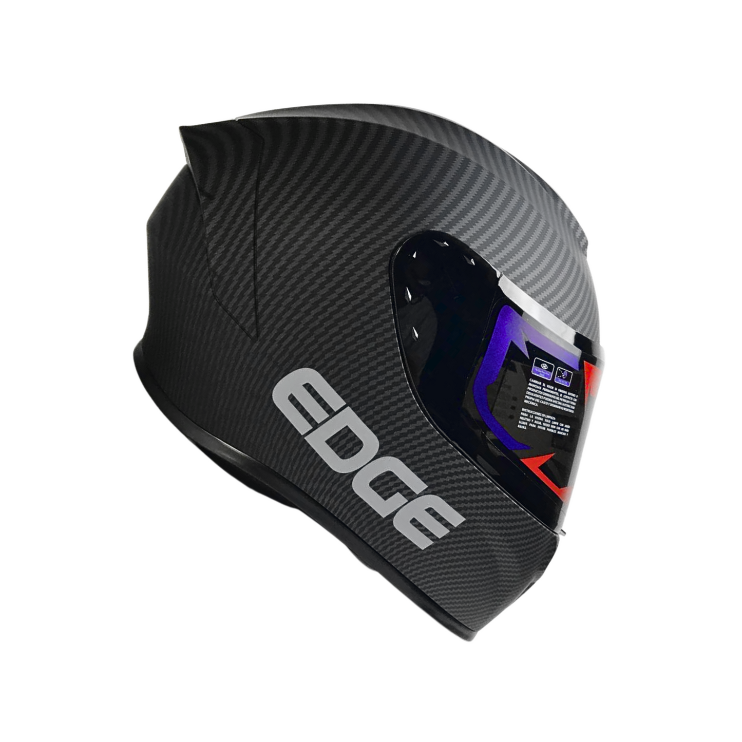 CASCO INTEGRAL FRANKIE FIBRA DE CARBONO EDGE