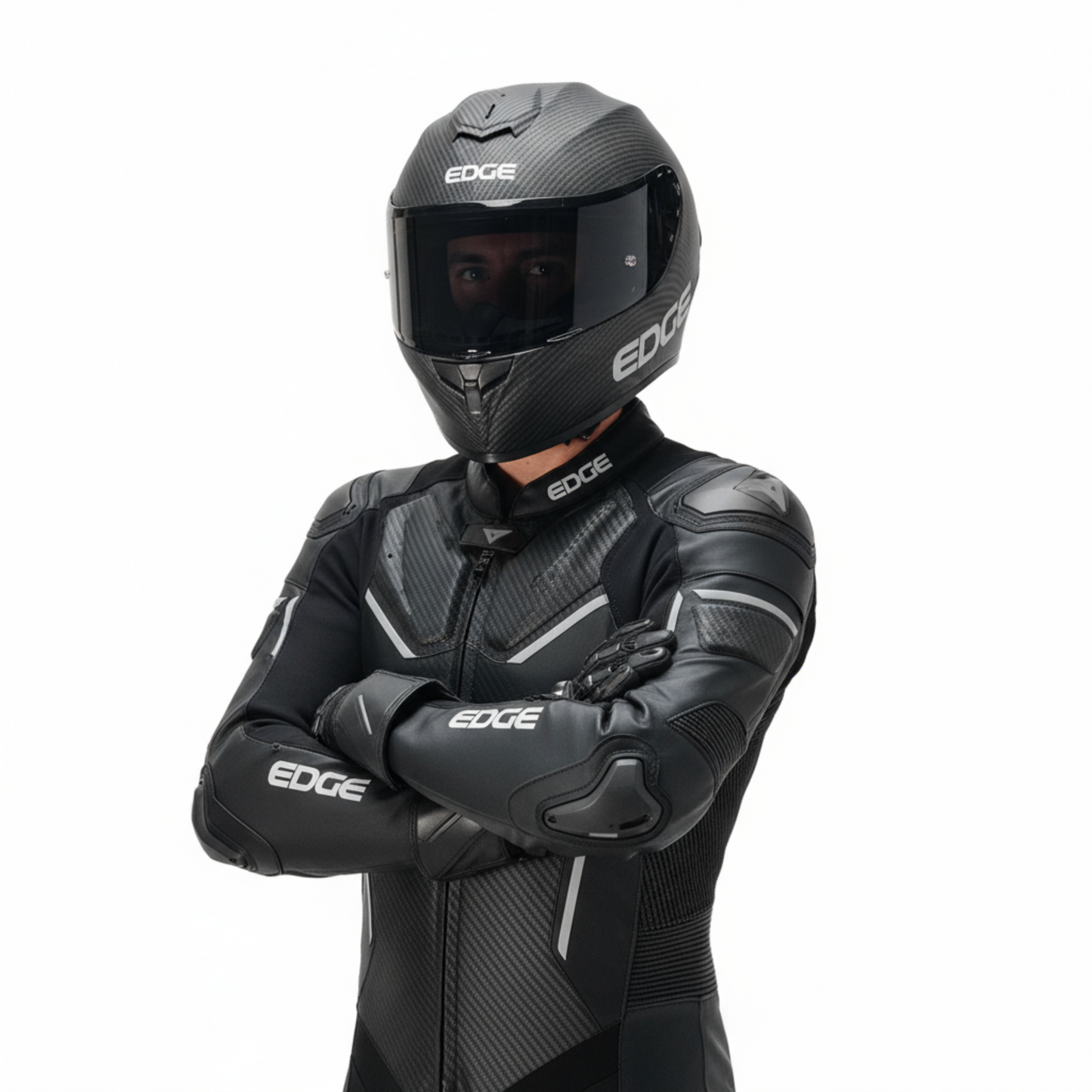 CASCO INTEGRAL FRANKIE FIBRA DE CARBONO EDGE