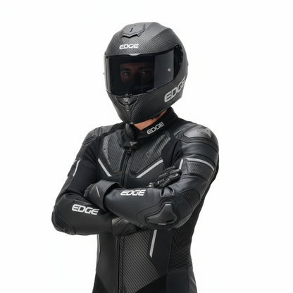 CASCO INTEGRAL FRANKIE FIBRA DE CARBONO EDGE