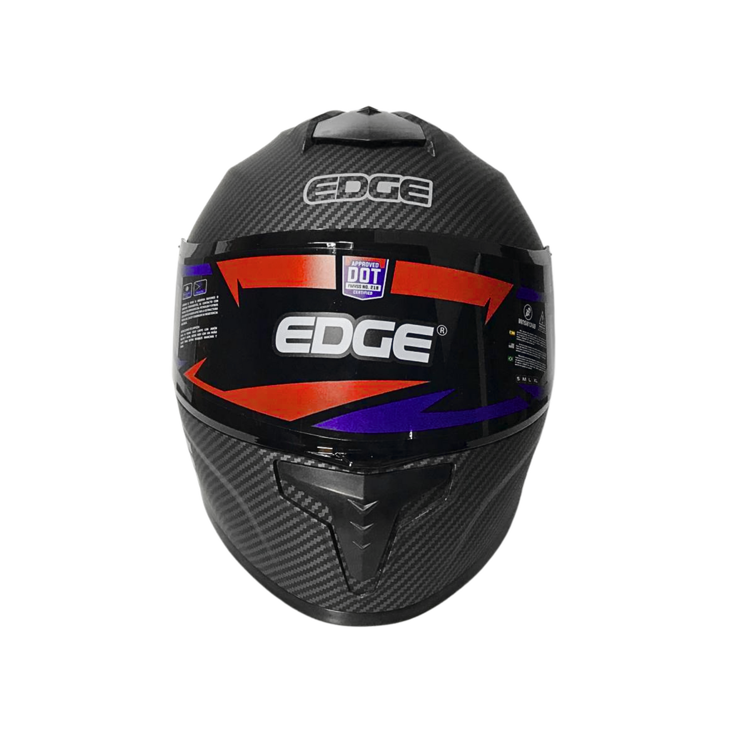 CASCO INTEGRAL FRANKIE FIBRA DE CARBONO EDGE