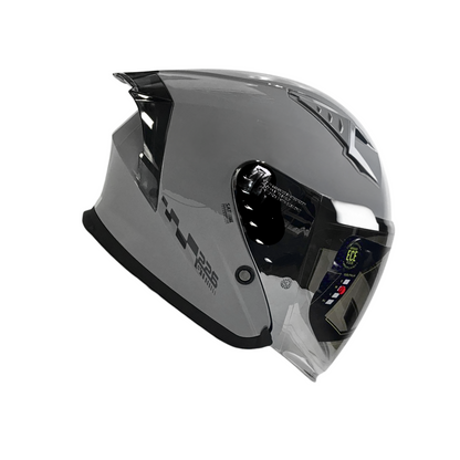 CASCO SEMI INTEGRAL  SH-226 GT GRIS BRILLANTE SHAFT