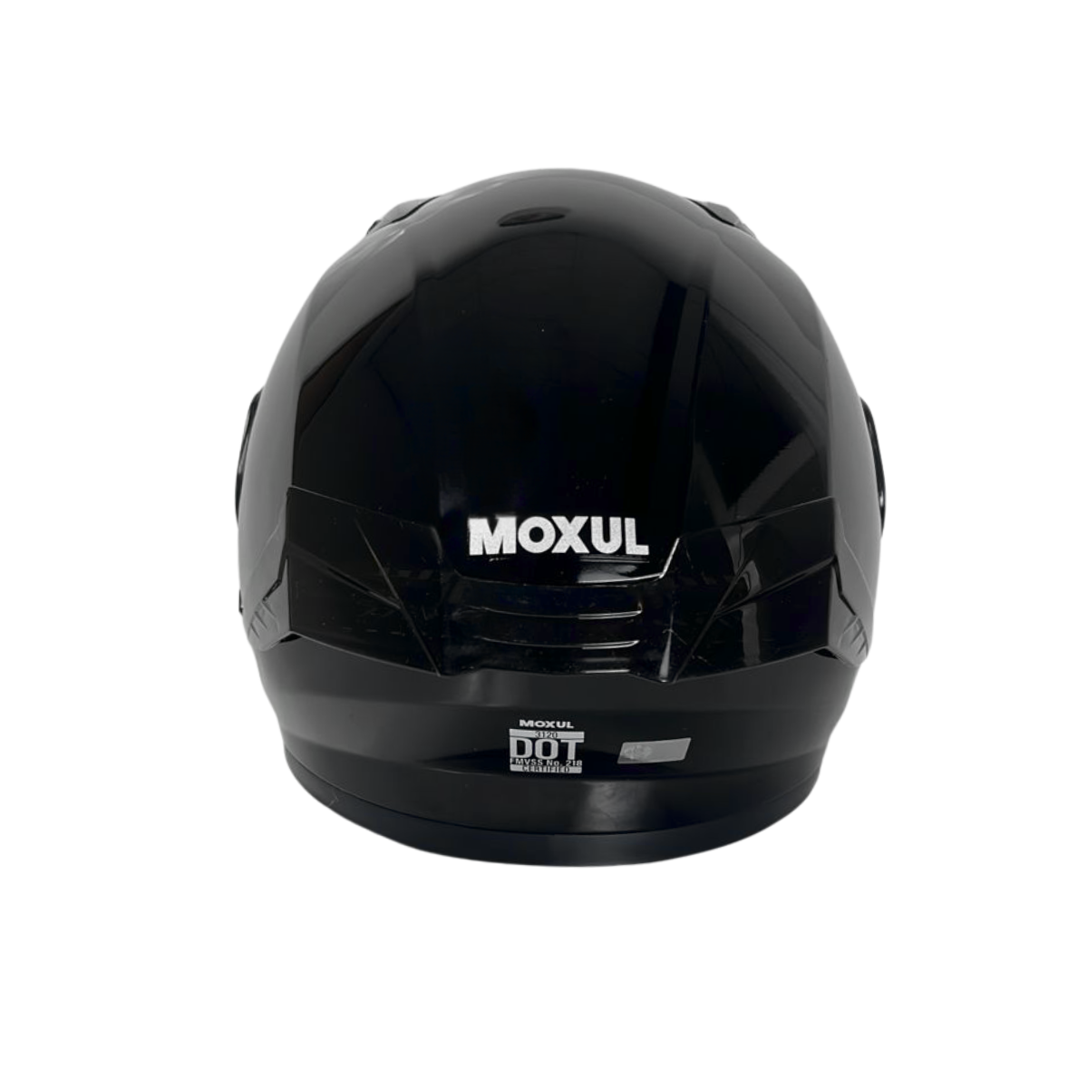 CASCO MODULAR MOXUL NEGRO BRILLANTE VISOR NEGRO