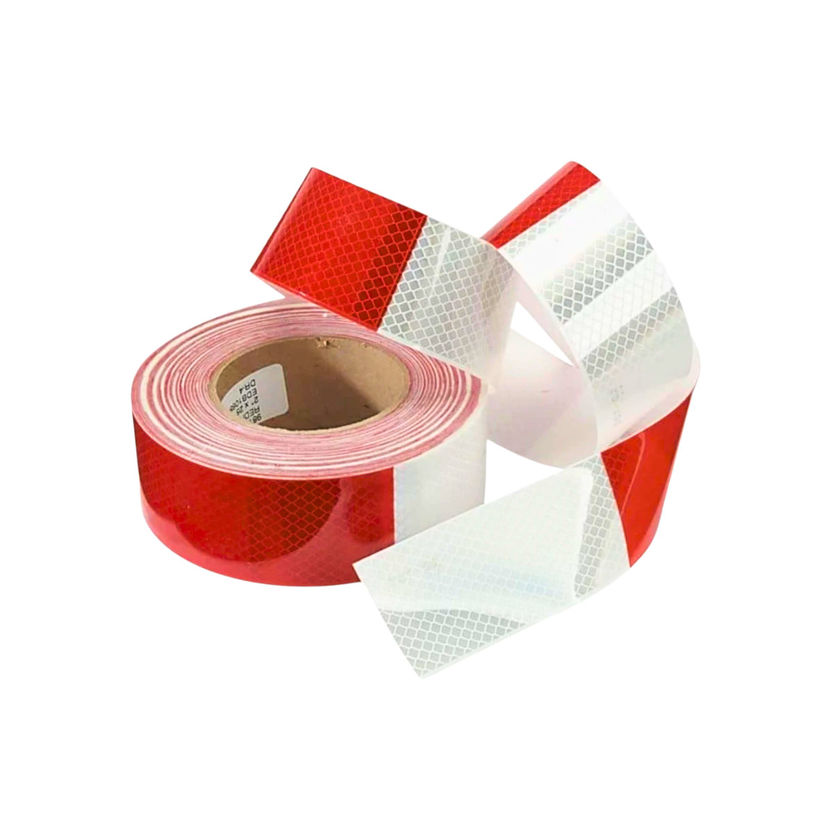 CINTA REFLECTIVA ROJO/BLANCO x METRO