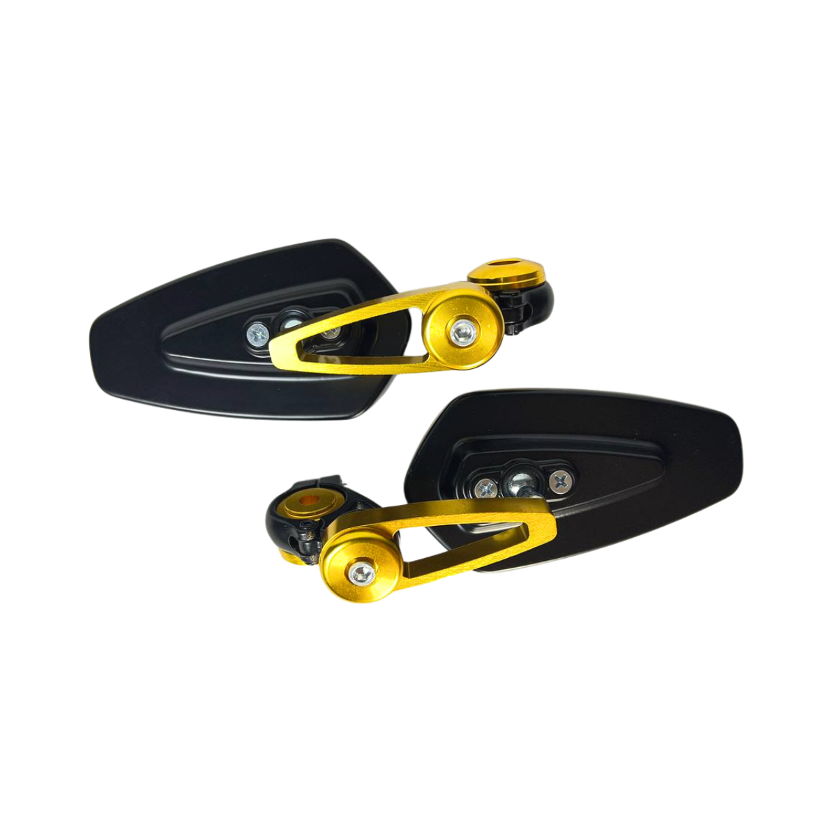 RETROVISORES CAFÉ RACER OVALADOS DORADO