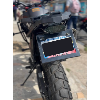 STOP LED CON CRUCES BASE METALICA