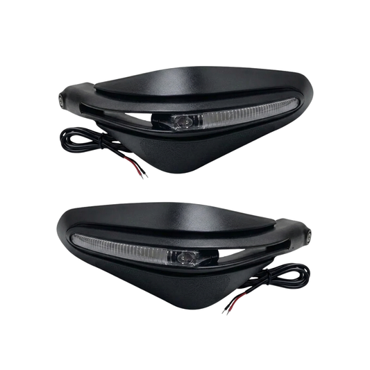 PROTECTORES DE LEVAS NEGRO CON LUZ