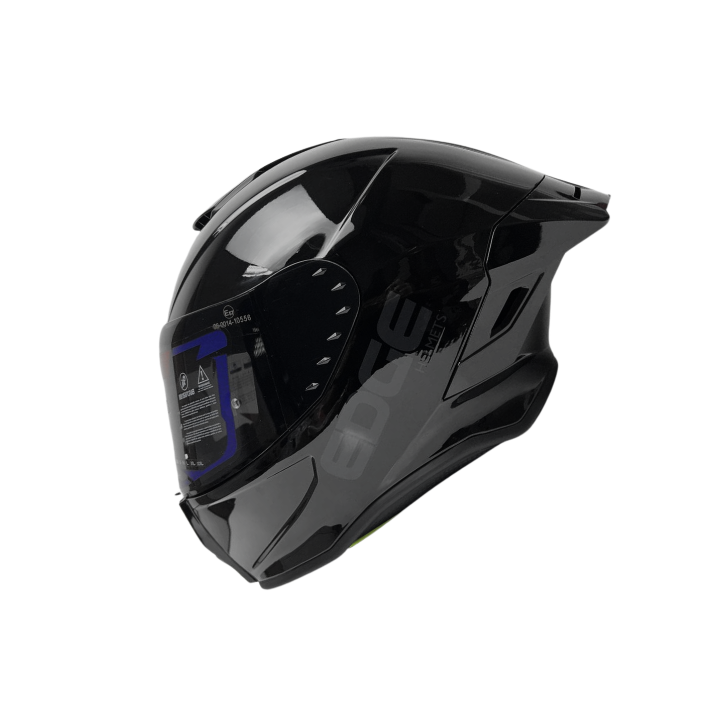 CASCO INTEGRAL SHANGAI NEGRO BRILLANTE EDGE