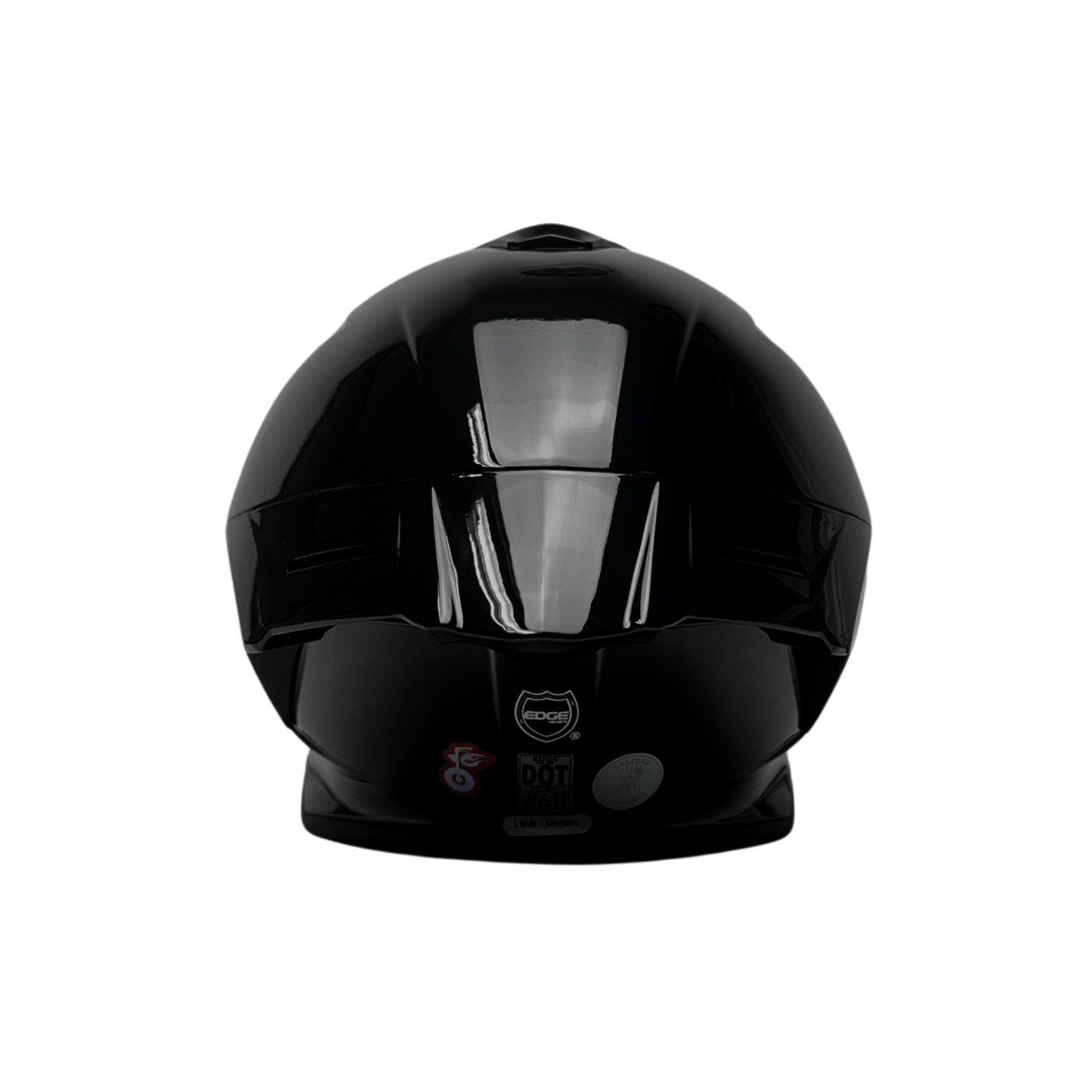 CASCO INTEGRAL SHANGAI NEGRO BRILLANTE EDGE