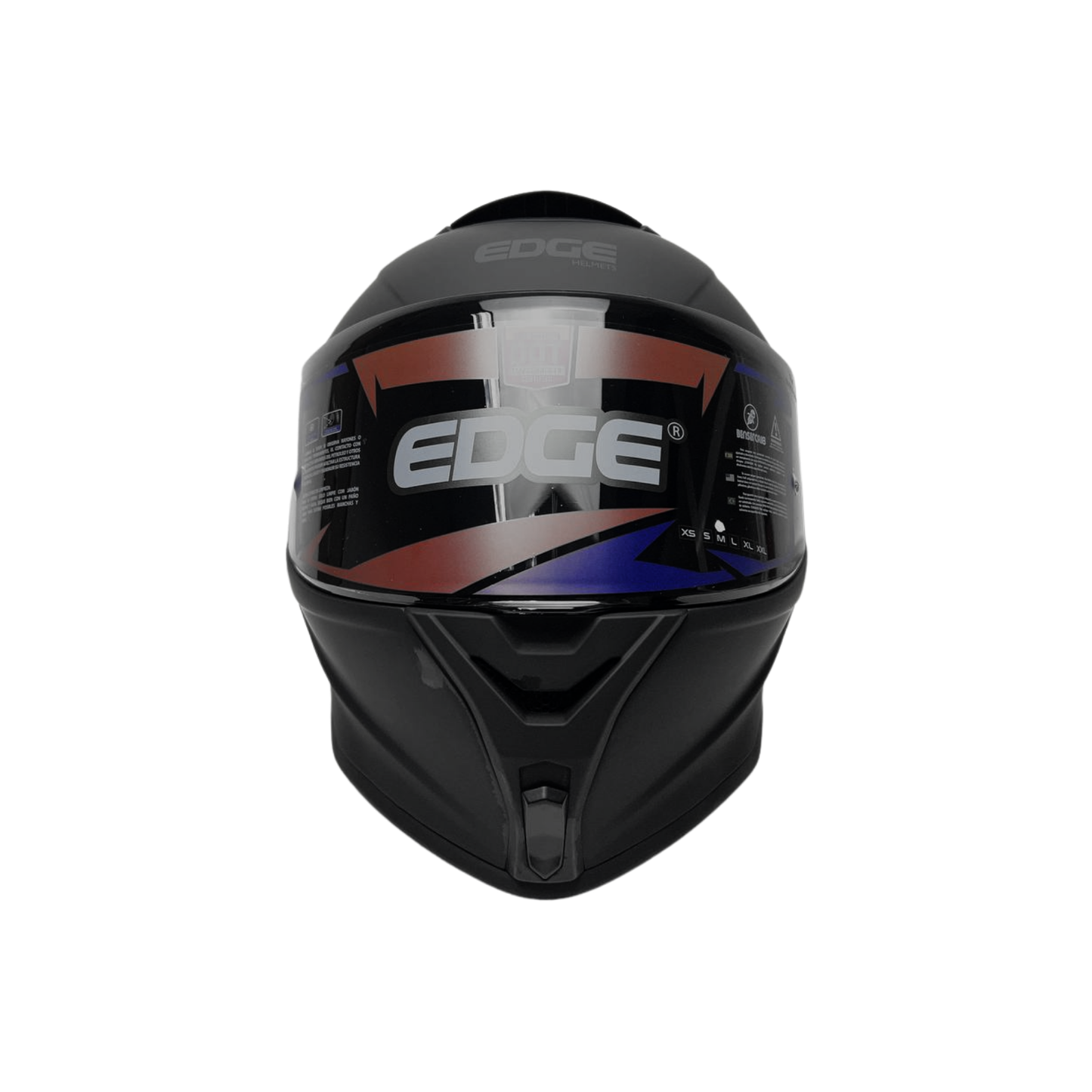 CASCO INTEGRAL SHANGAI NEGRO MATE EDGE