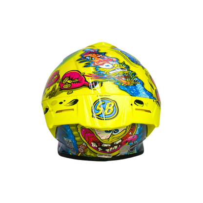 CASCO INTEGRAL SHANGAI BOB ESPONJA EDGE