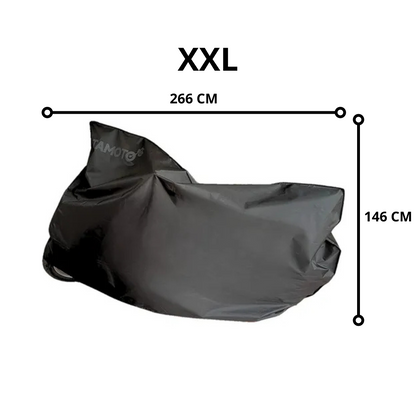 COBERTOR PARA MOTO NEGRO TAMOTO