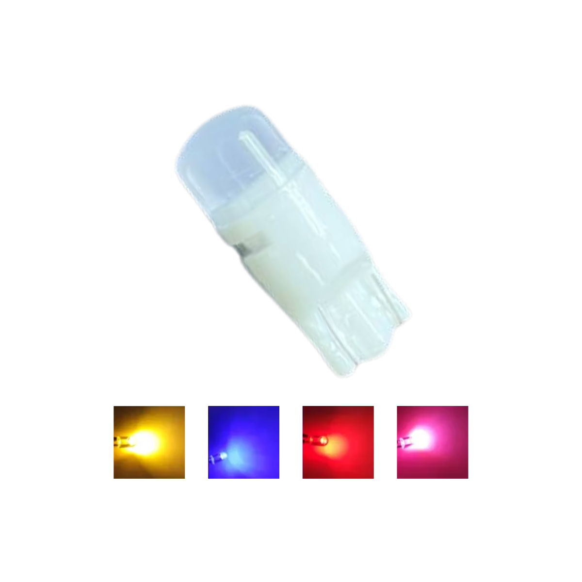 MUELITA LED T10 FROST - DIFERENTES COLORES