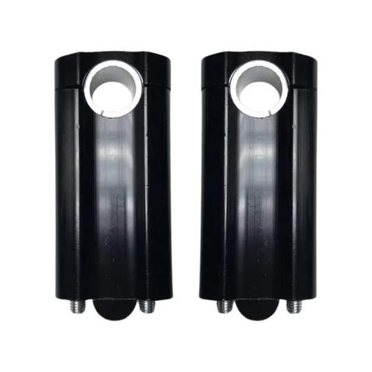 ELEVADORES DE MANUBRIO 100MM NEGRO
