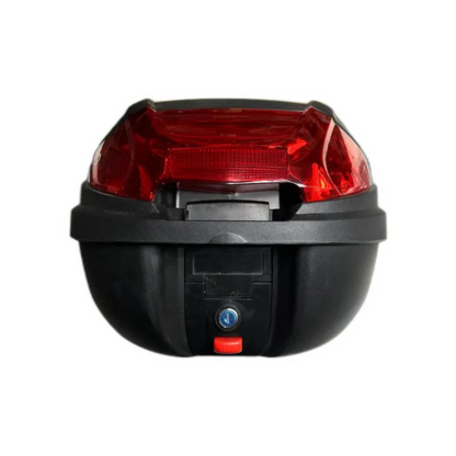 MALETA MOTO 36L CON REFLECTOR ROJO
