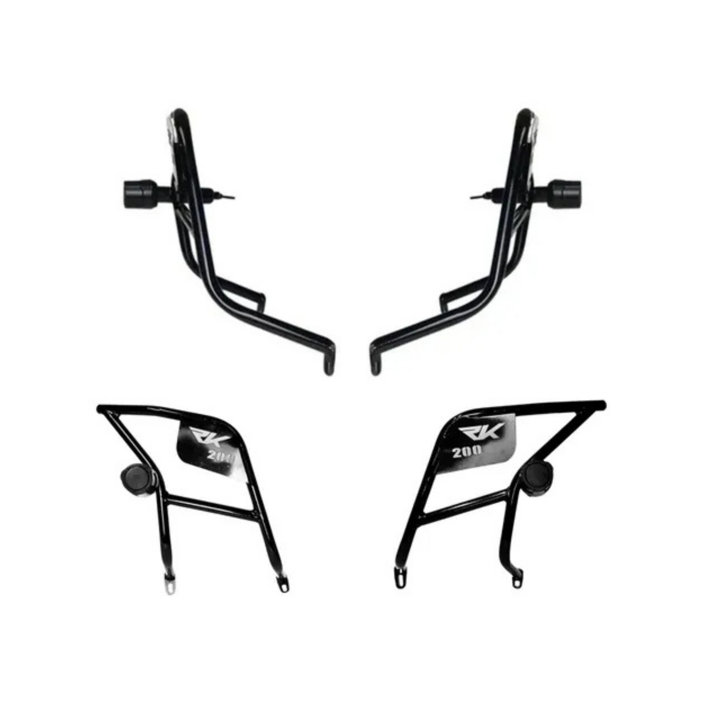 DEFENSA COMPLETA RK 200 NEGRO