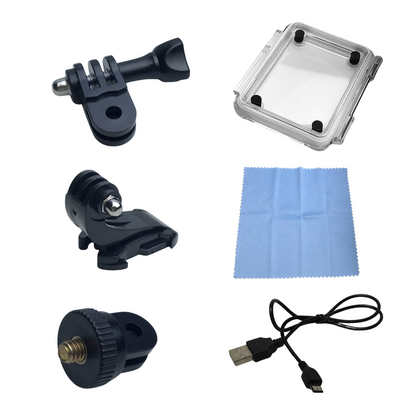 CAMARA DEPORTIVA 4K CON ACCESORIOS MOTOS
