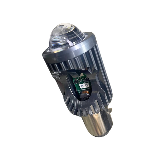 BOMBILLO FARO LED 2 CONTACTOS LUPA AZ/BL/AM/RJ