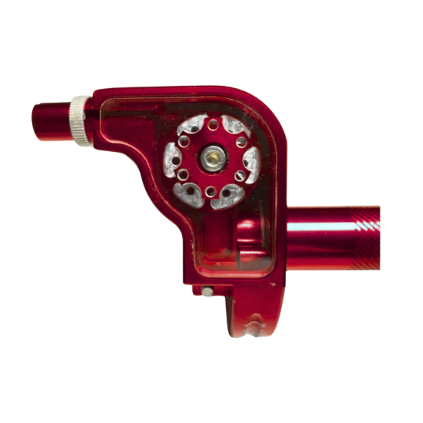 ACELERADOR 1/4 MILLA ROJO COMPLETO