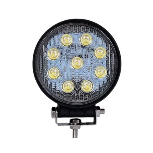 FARO 9 LED REDONDO MOTOS CARROS