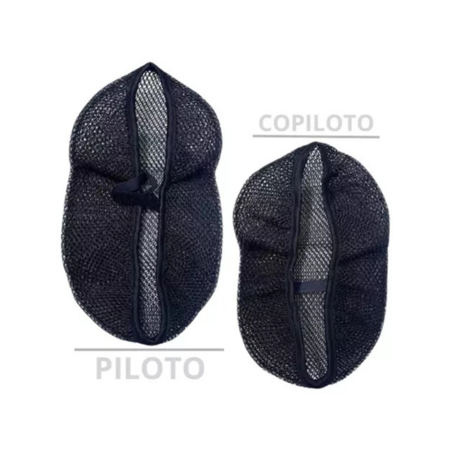 FORRO ASIENTO MALLA R1 RK6 GR GBR (2 PIEZAS)