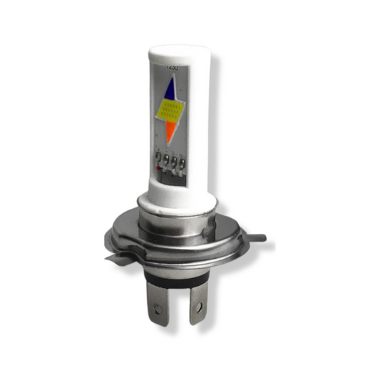 BOMBILLO LED H4 RGB POLICIA BRILLANTE