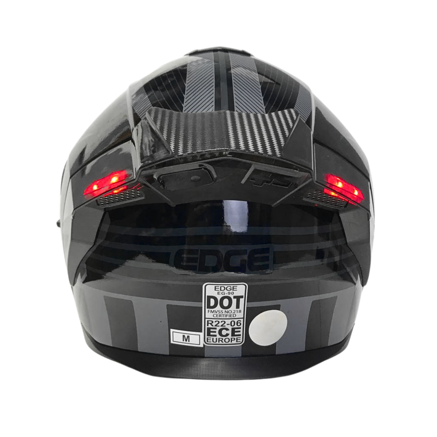 CASCO EDGE MODULAR BOSTON BEATSPEEDS NEGRO LUZ LED